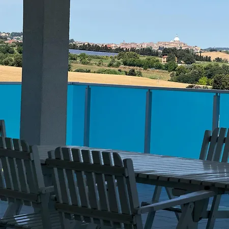 P097 - Porto Recanati, Trilocale Con Terrazza Panoramica E Vista Mare Porto Recanati